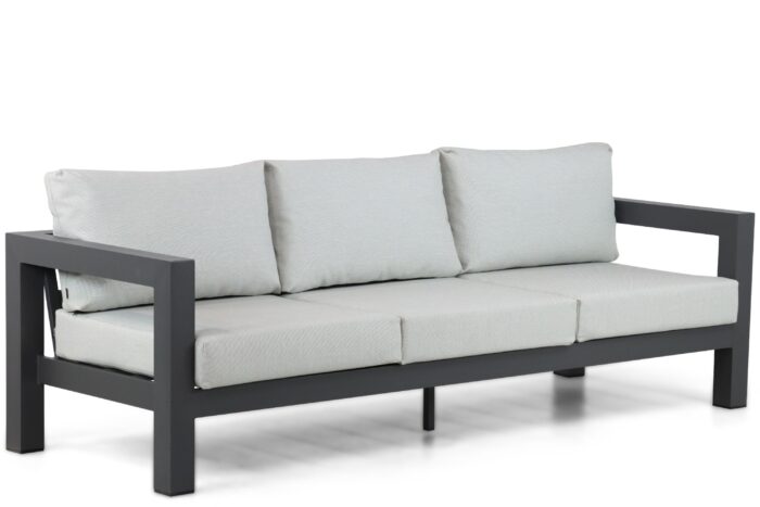 Lifestyle Garden Furniture Luca lounge tuinbank 3-zits – Grijs-antraciet