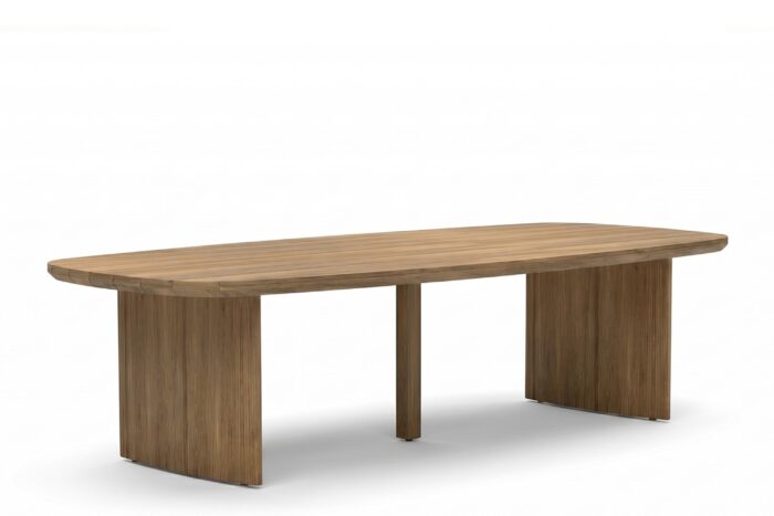 Lifestyle Garden Furniture Falcon dining tuintafel 300 x 125 cm – Old teak greywash