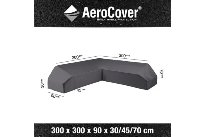 Platinum AeroCover | Loungesethoes 300 x 300 x 90 x 30-45-70(h)
