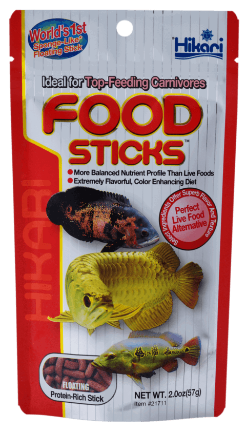 Hikari Food Sticks 57 Gr vissenvoer – Zie Foto