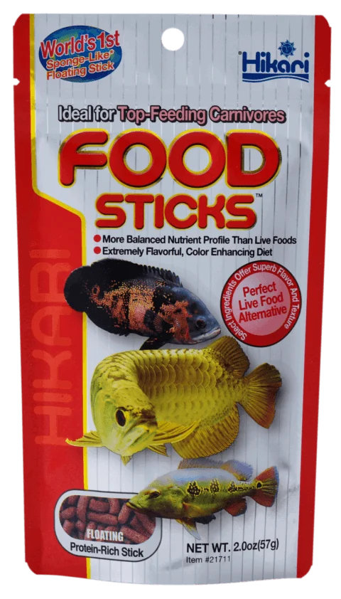 Hikari Food Sticks 57 Gr vissenvoer - Zie Foto
