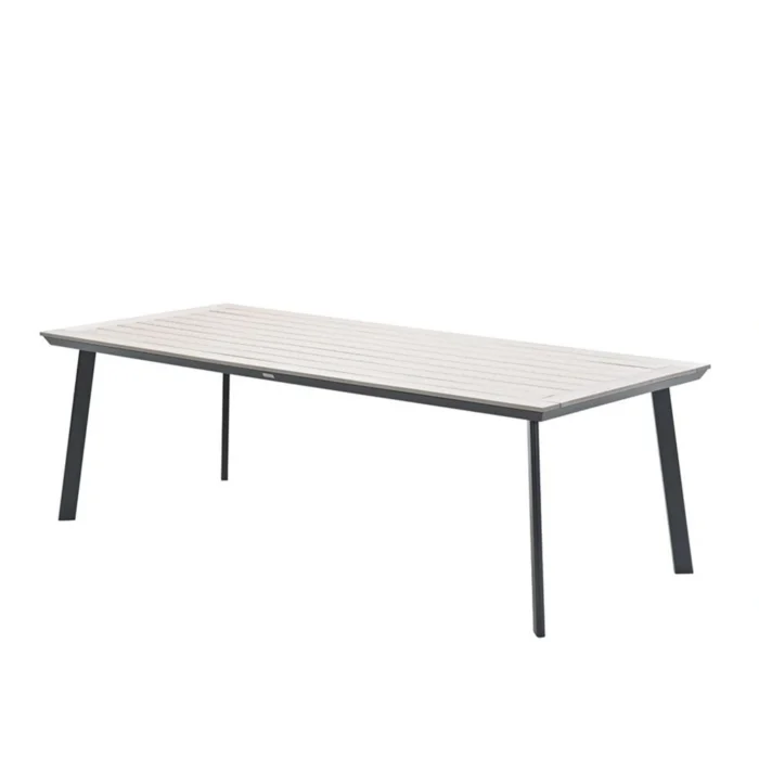 Garden impressions Vigo Tuintafel Light Teak 230x100 cm - bruin;grijs