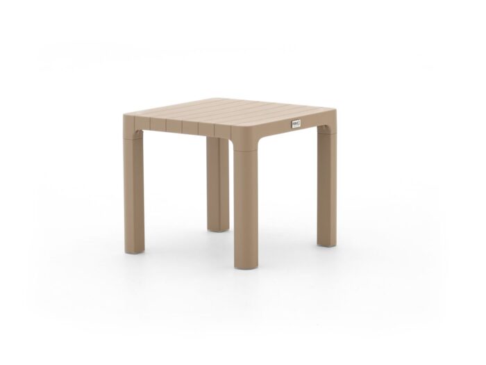 Forza Furniture Forza Russi bijzet tuintafel 45x45x40cm Laagste prijsgarantie! – Taupe