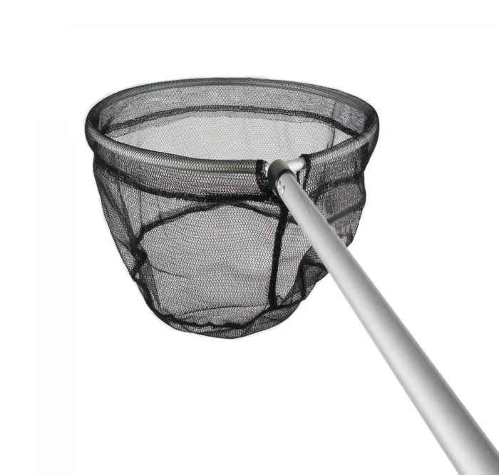 Ubbink schepnet powernet vis klein fijnmazig met steel - zwart