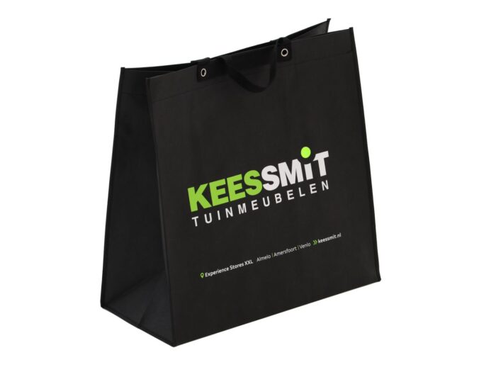 Kees Smit Collectie Kees Smit Shopper 50x50x25cm NL Laagste prijsgarantie! – Zwart
