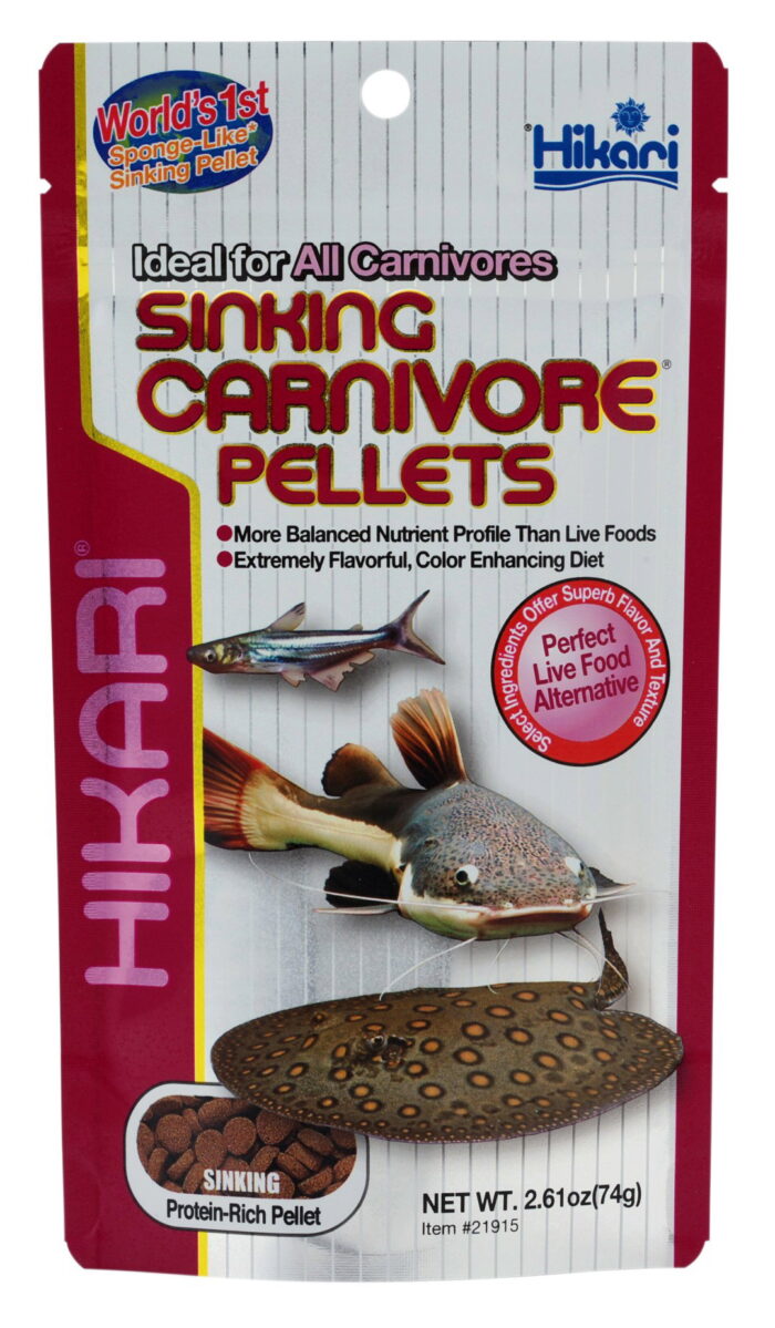 Hikari Visvoer Sinking carnivore 74 gram