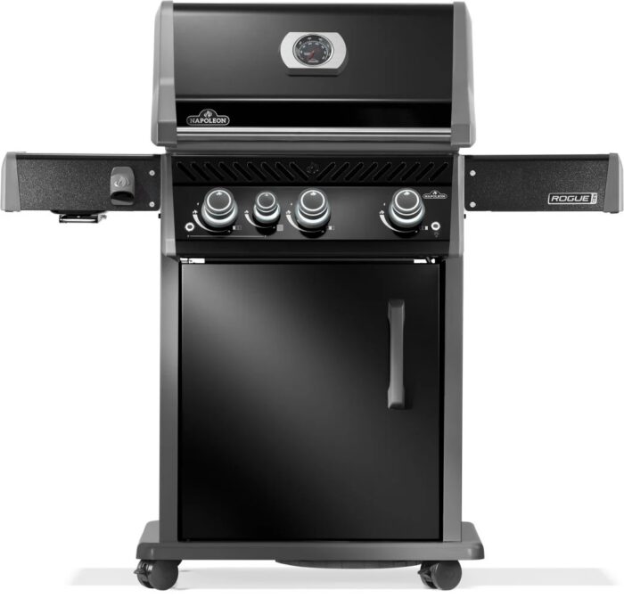 Napoleon grills Rogue Pro 425 met Sizzle Zone zijbrander zwart barbecue