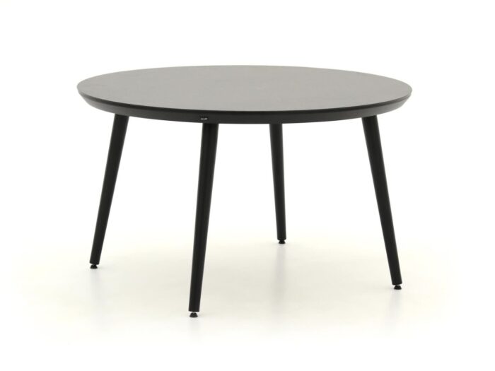 Hartman tuinmeubelen Hartman Sophie Studio dining tuintafel ø128cm Laagste prijsgarantie! – Zwart