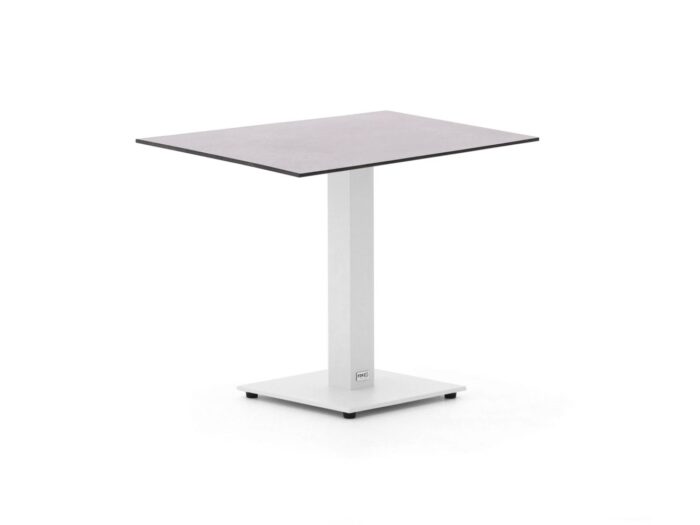 Forza Furniture Forza Orta tuintafel 80x80x73cm Laagste prijsgarantie! – Wit