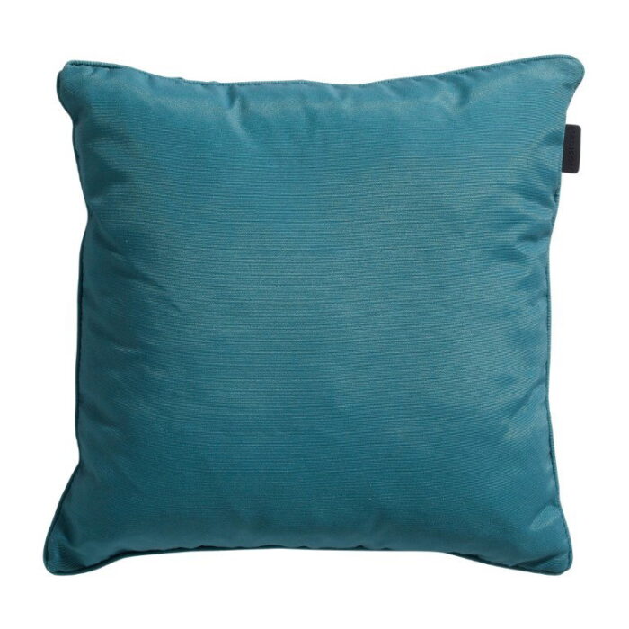 Madison Sierkussen 60 x 60 piping Panama Zeegroen – blauw