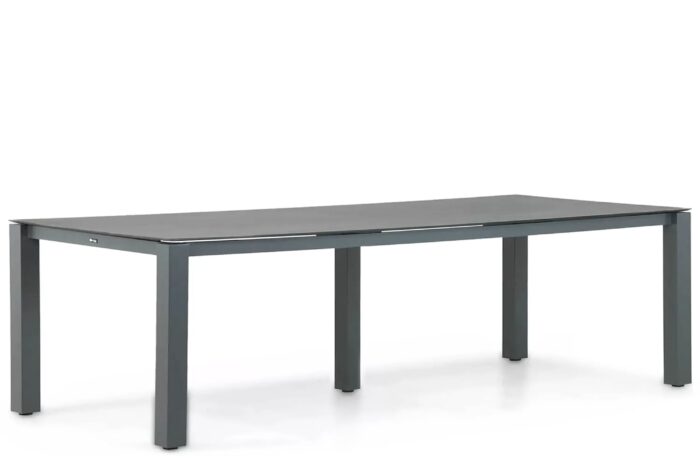 Santika Furniture Yoko dining tuintafel 300 x 100 cm – Grijs-antraciet