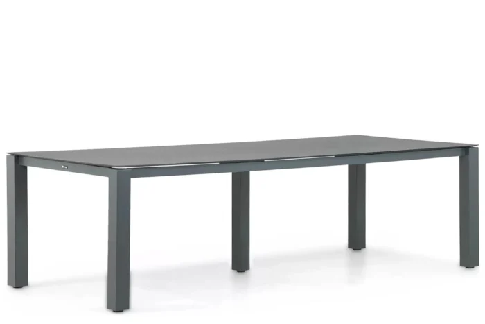 Santika Furniture Yoko dining tuintafel 300 x 100 cm - Grijs-antraciet