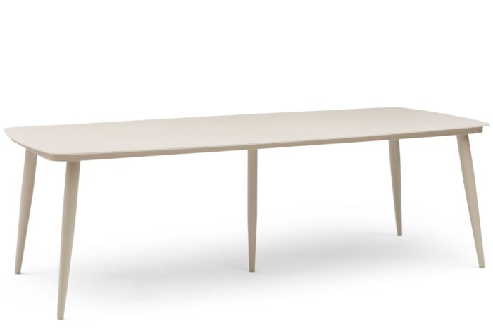 Coco Vienna dining tuintafel 240 x 100 cm – Taupe-naturel-bruin