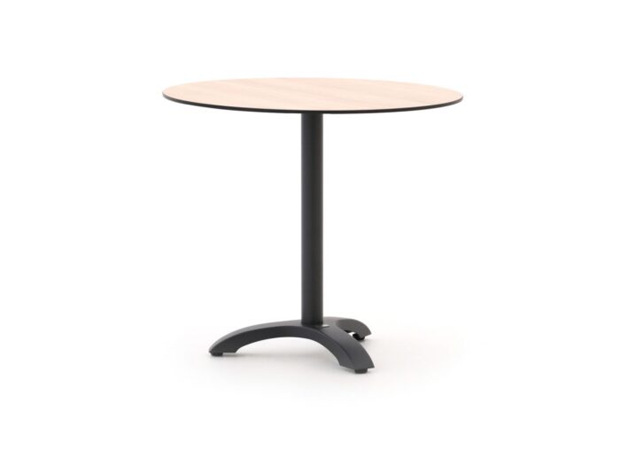 Bellagio tuinmeubelen Bellagio Lisio tuintafel ø80cm (h:73cm) Laagste prijsgarantie! – Grijs