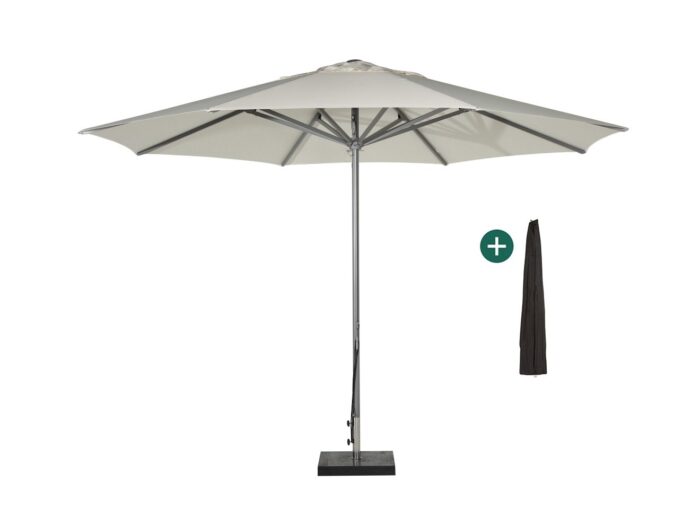 Shadowline Cuba parasol ø 400cm Laagste prijsgarantie! – Wit