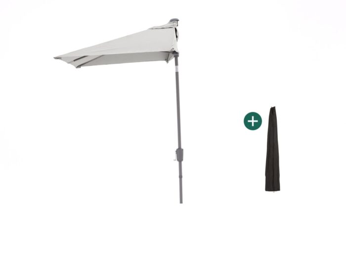 Shadowline balkonparasol 210x130cm Laagste prijsgarantie! – Grijs