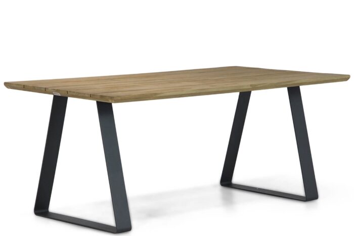 Lifestyle Garden Furniture Palta dining tuintafel 180 x 100 cm – Naturel teak