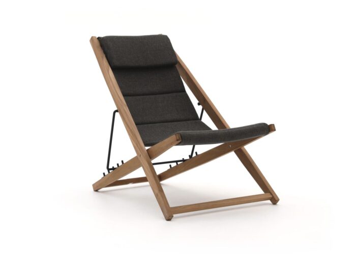 Sunyard Furniture Sunyard Ely strandstoel inklapbaar Laagste prijsgarantie! – Zwart