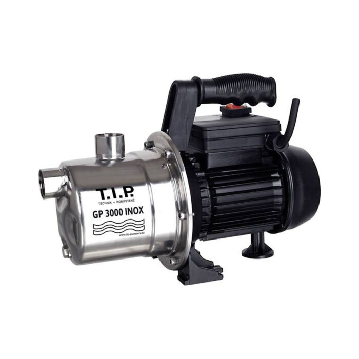T.I.P. GP 3000 INOX Beregeningspomp – Rood / zwart / RVS
