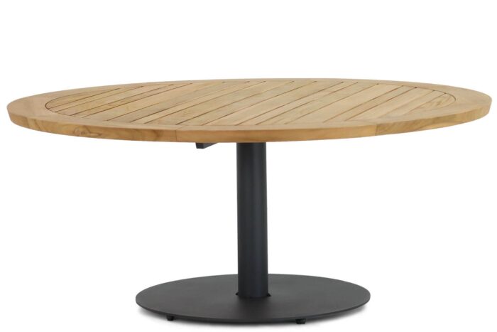4 Seasons Outdoor Saba dining tuintafel 160 cm – Grijs-antraciet