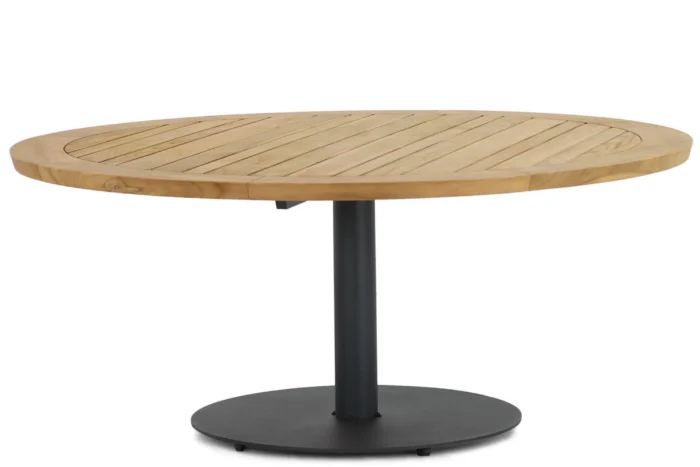 4 Seasons Outdoor Saba dining tuintafel 160 cm - Grijs-antraciet