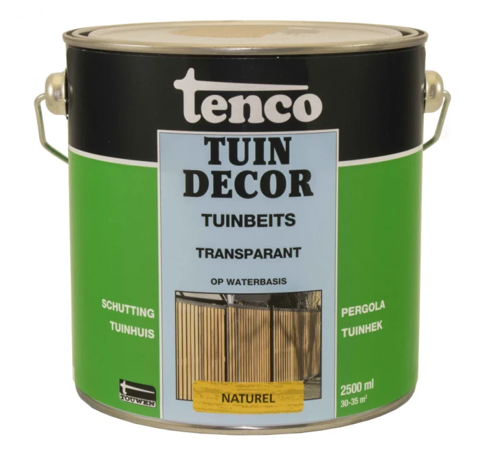 Tenco Tuindecor transparant naturel 2,5l verf/beits