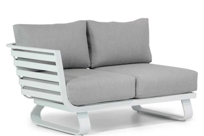 Santika Furniture Sovita open bank rechts - Wit
