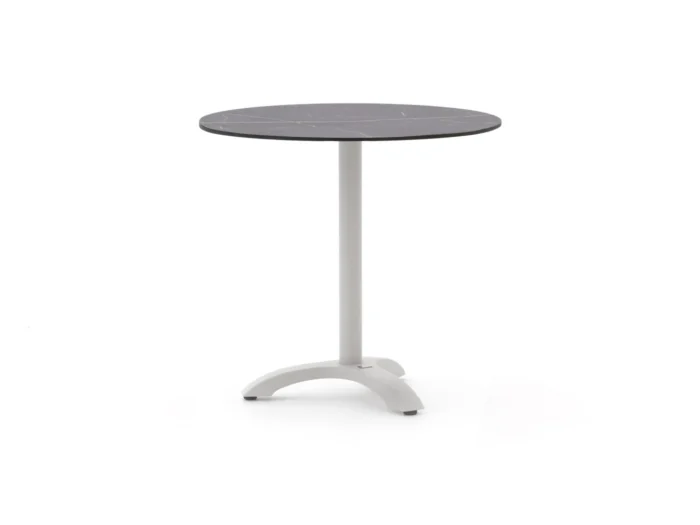 Bellagio tuinmeubelen Lisio tuintafel ø80cm (h:73cm) - Wit