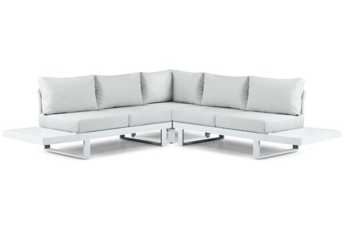 Lifestyle Garden Furniture Lorenzo hoek loungeset 5-delig – Wit
