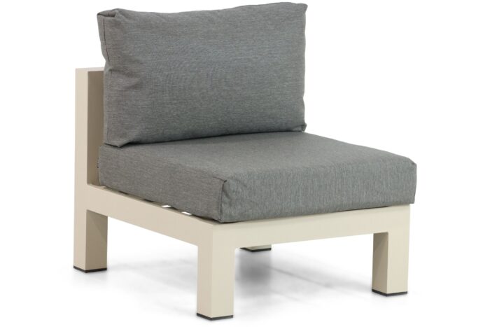 Lifestyle Garden Furniture Luca midden module – Taupe-naturel-bruin
