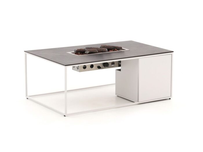 Cosidesign Line lounge vuurtafel 120x80x47cm – Wit