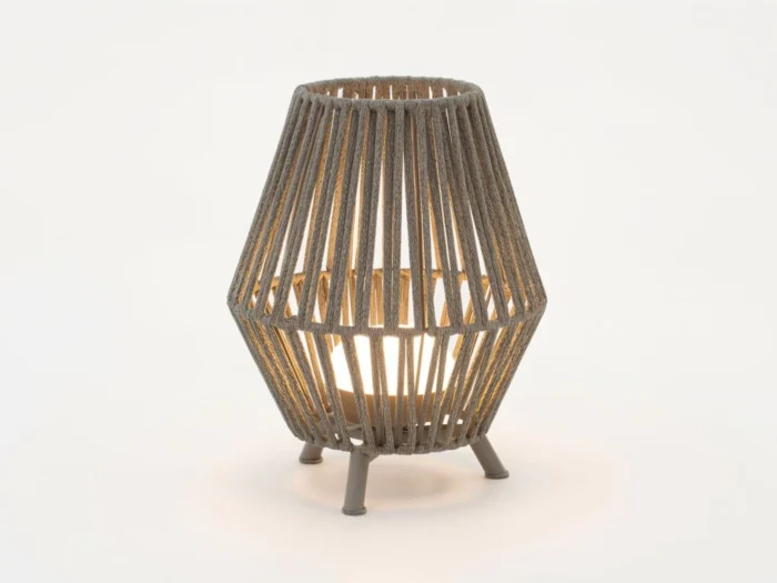 New Garden Conta tafellamp led oplaadbaar dimbaar ø 25,5cm (h: 32,5cm) - Taupe