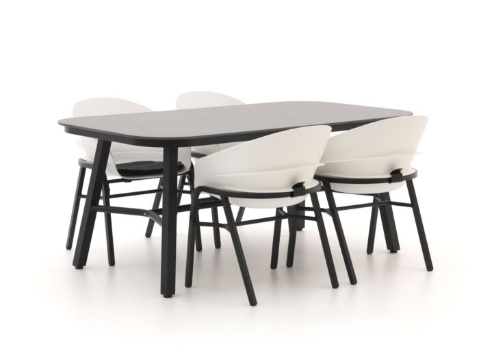 Hartman tuinmeubelen Hartman Tubb dining tuinset 185cm 5-delig verstelbaar Laagste prijsgarantie! – Grijs