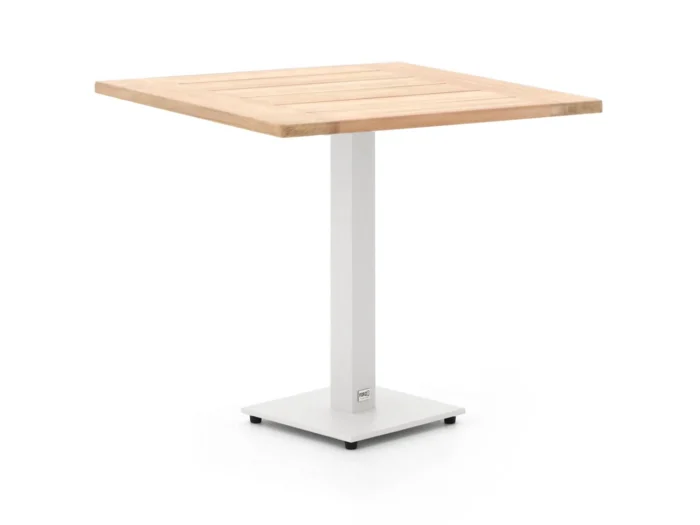 Forza Furniture Orta tuintafel 80x80x75cm - Wit