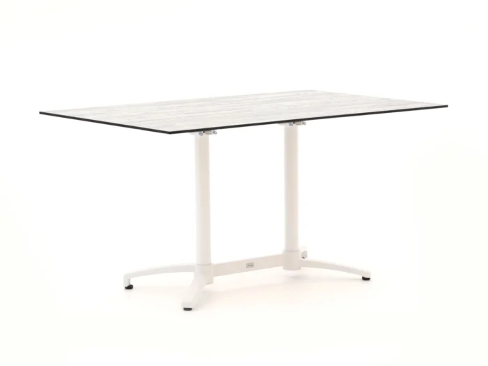 Bellagio tuinmeubelen Canzo klaptafel 140x80x73cm - Wit
