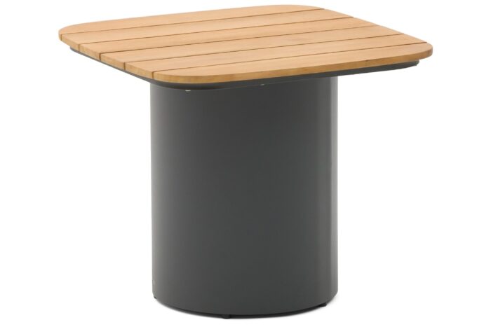 Coco Ronda loungetafel 50 x 50 cm – Grijs-antraciet