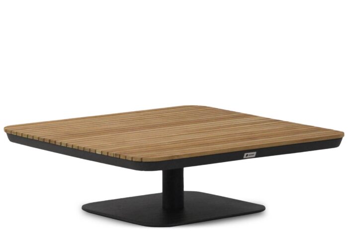 Coco Ralph lounge tafel 90×90 cm – Grijs-antraciet