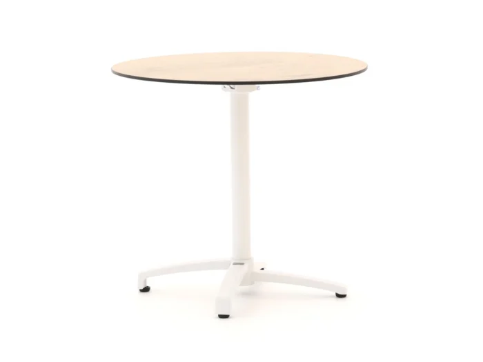 Bellagio tuinmeubelen Canzo klaptafel ø 80cm (h:73cm) - Bruin