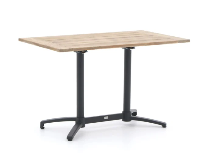 Bellagio tuinmeubelen Canzo klaptafel 120x70x75cm - Grijs