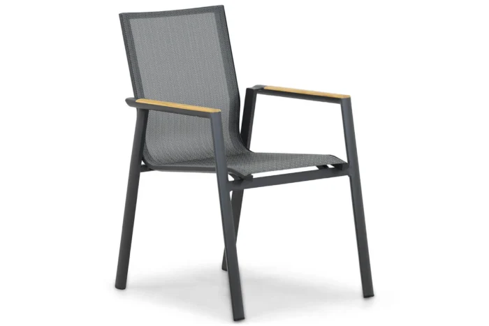 Lifestyle Garden Furniture Fiora dining tuinstoel - Grijs-antraciet