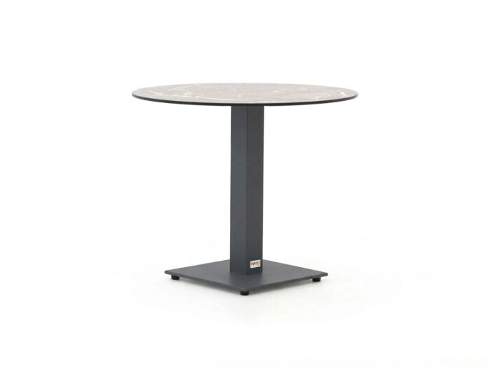 Forza Furniture Forza Orta tuintafel ø80cm (h:73cm) Laagste prijsgarantie! – Grijs