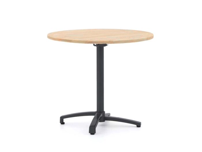 Bellagio tuinmeubelen Canzo klaptafel ø 85cm (h:75cm) – Bruin