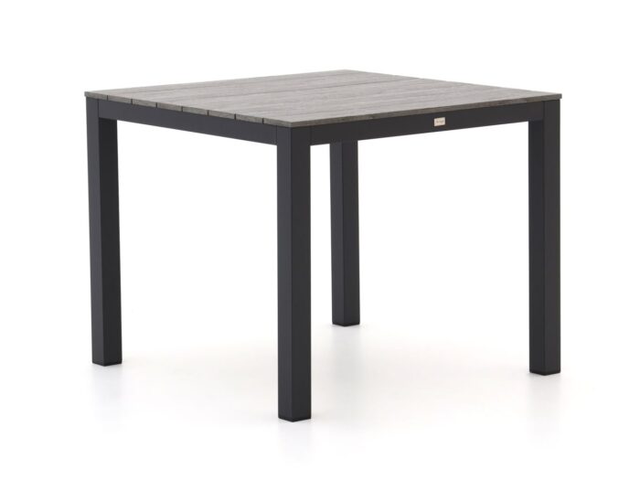 Bellagio tuinmeubelen Bellagio Fidenza dining tuintafel 90x90x75cm Laagste prijsgarantie! – Grijs