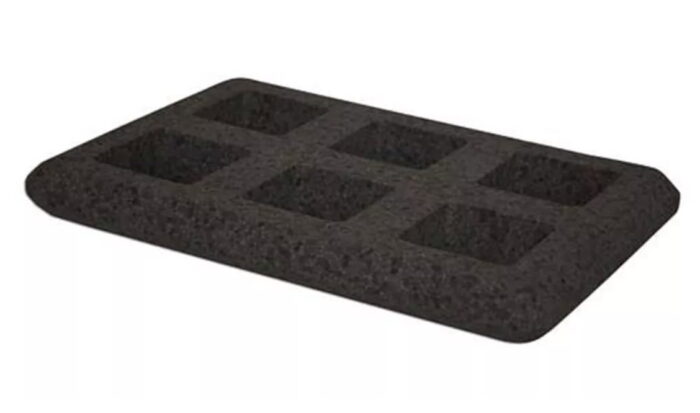 Velda Floating Plant Oasis 30 x 40 cm vijveraccesoires – zwart