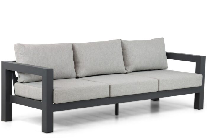 Lifestyle Garden Furniture Luca lounge tuinbank 3-zits – Grijs-antraciet