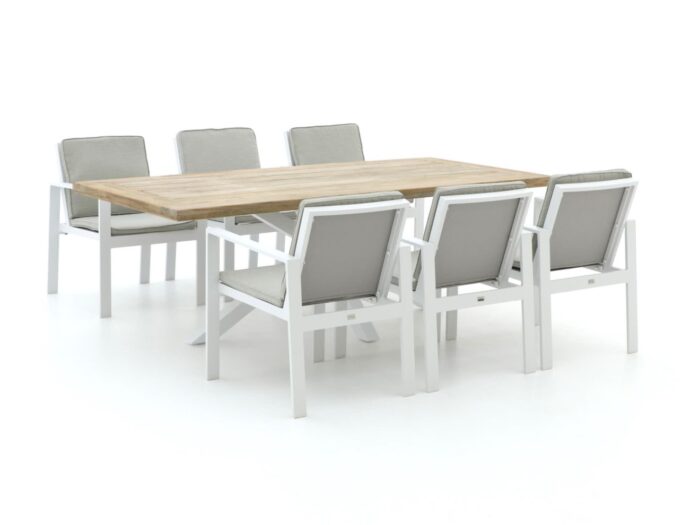 Bellagio tuinmeubelen Bellagio Vezzano/Montorio 220cm dining tuinset 7-delig Laagste prijsgarantie! – Bruin