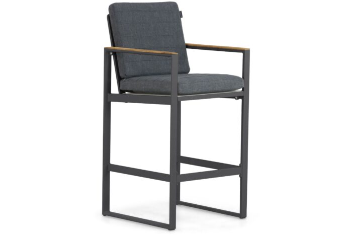 Lifestyle Garden Furniture Faro barstoel – Grijs-antraciet