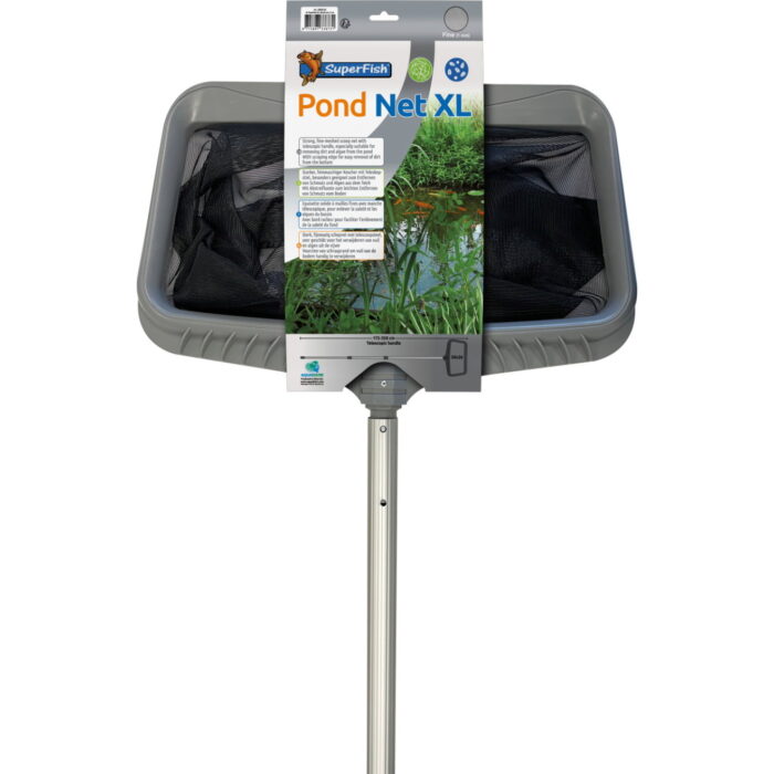 Superfish vijvernet xl 50x26x360 cm – zwart