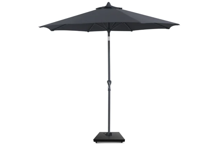 Camello Valerio stokparasol 2.5m (excl. voet) - Grijs-antraciet