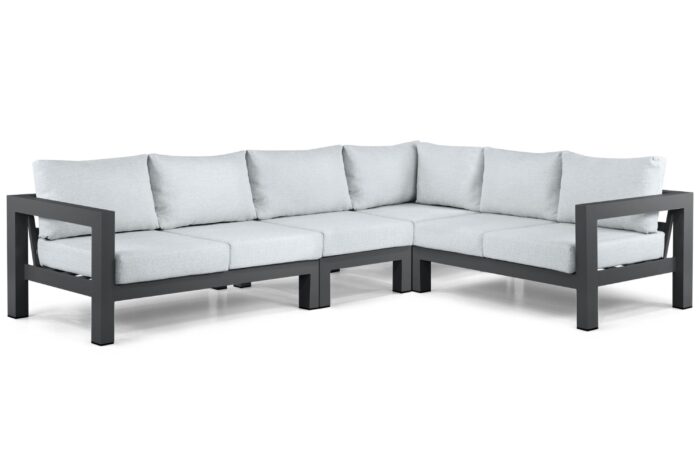 Lifestyle Garden Furniture Luca hoek loungeset 4-delig – Grijs-antraciet